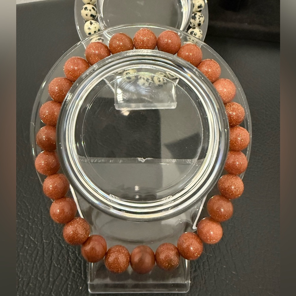 Elegant Brown Beaded Bracelet